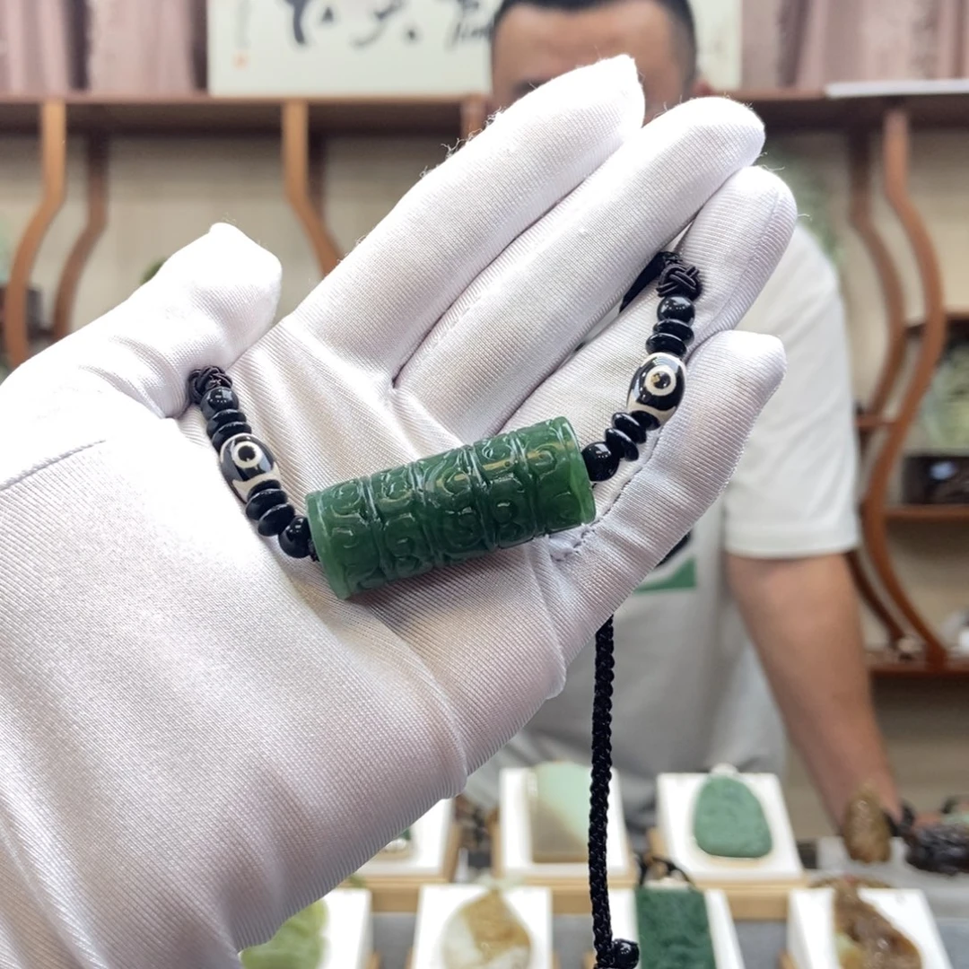 和田玉（碧玉）未镶嵌颈饰