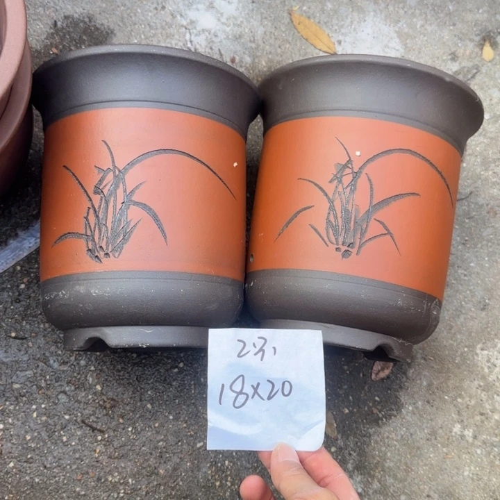 紫砂花盆特价商品