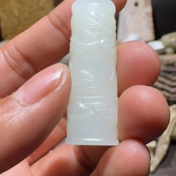 和田玉（糖玉）颈饰未镶嵌大**哥