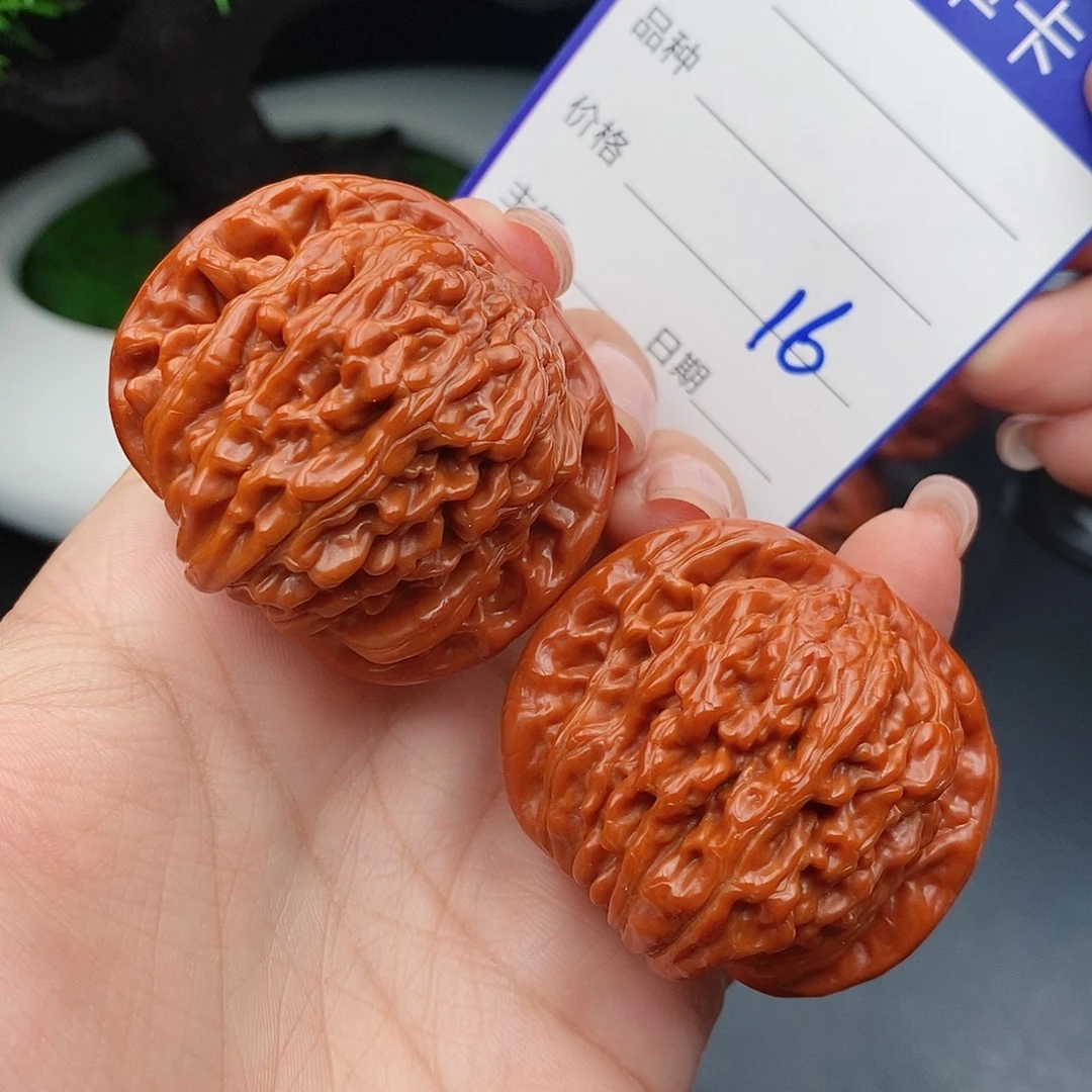 文玩核桃把件43四座楼16