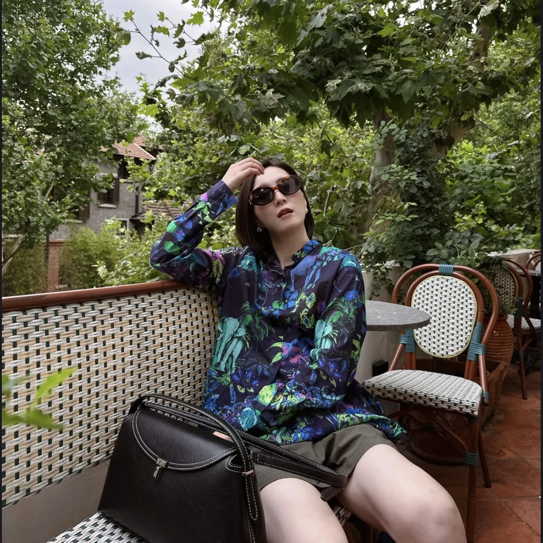 99新 DIOR/迪奥 动物园系列真丝长裙 40码 99新 GM002887