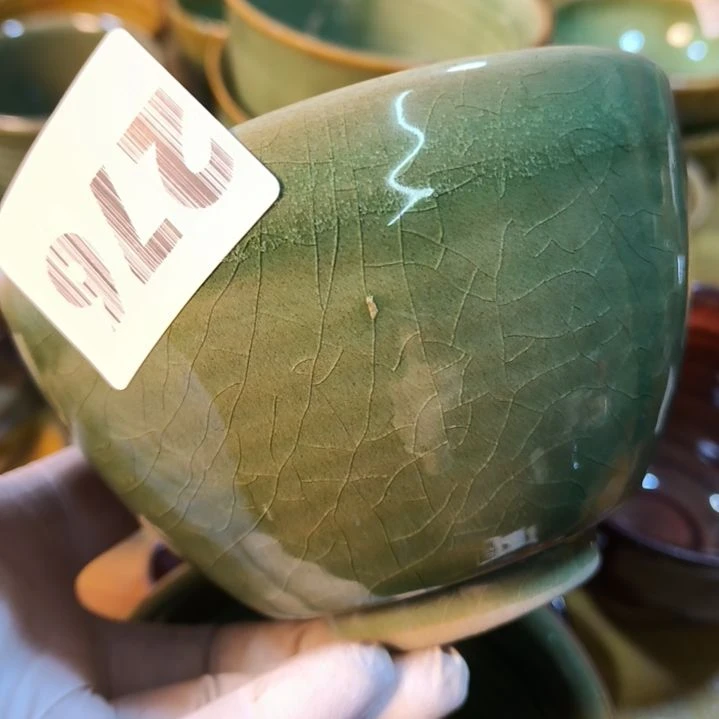 ****草瓷片磁州窑五厂盘碗壶杯有瑕疵