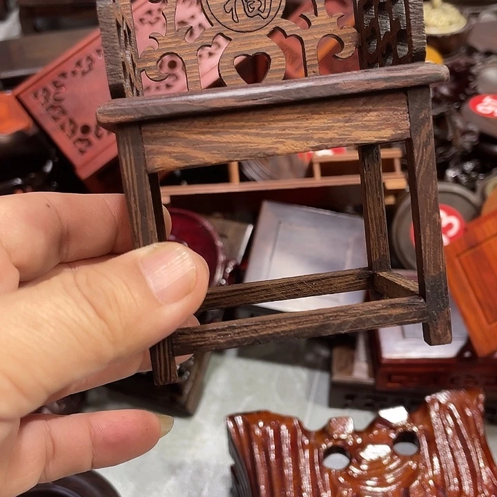 手工艺品琉璃红木底座工艺品
