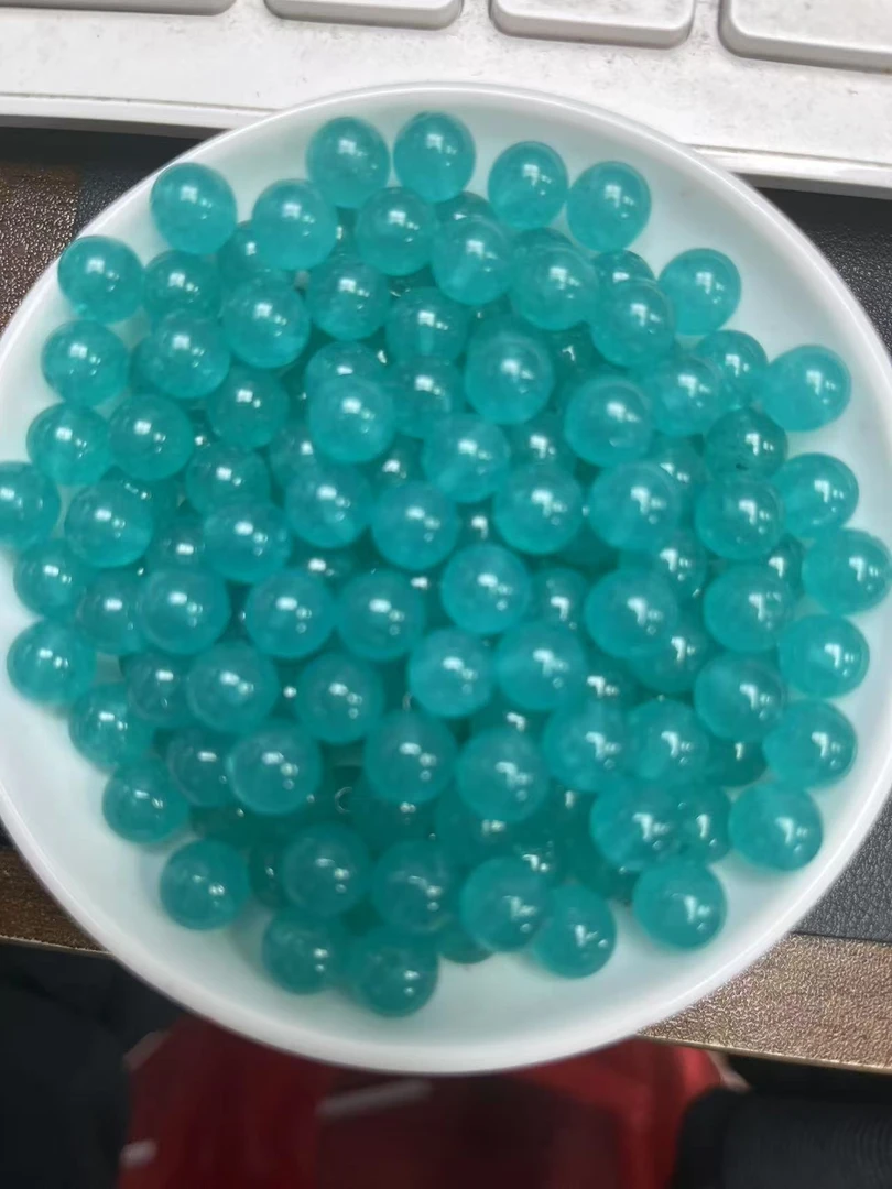 天然珠宝玉石 散珠天河石Y832 12mm  10颗（赠弹力绳）