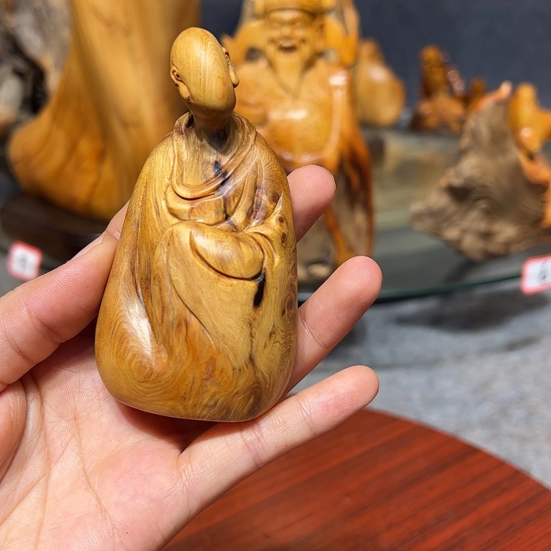柏木崖柏木手把件摆件