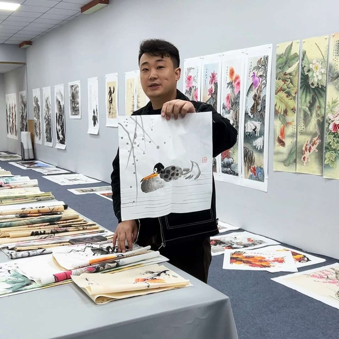 国画国画作品宣纸纯手绘