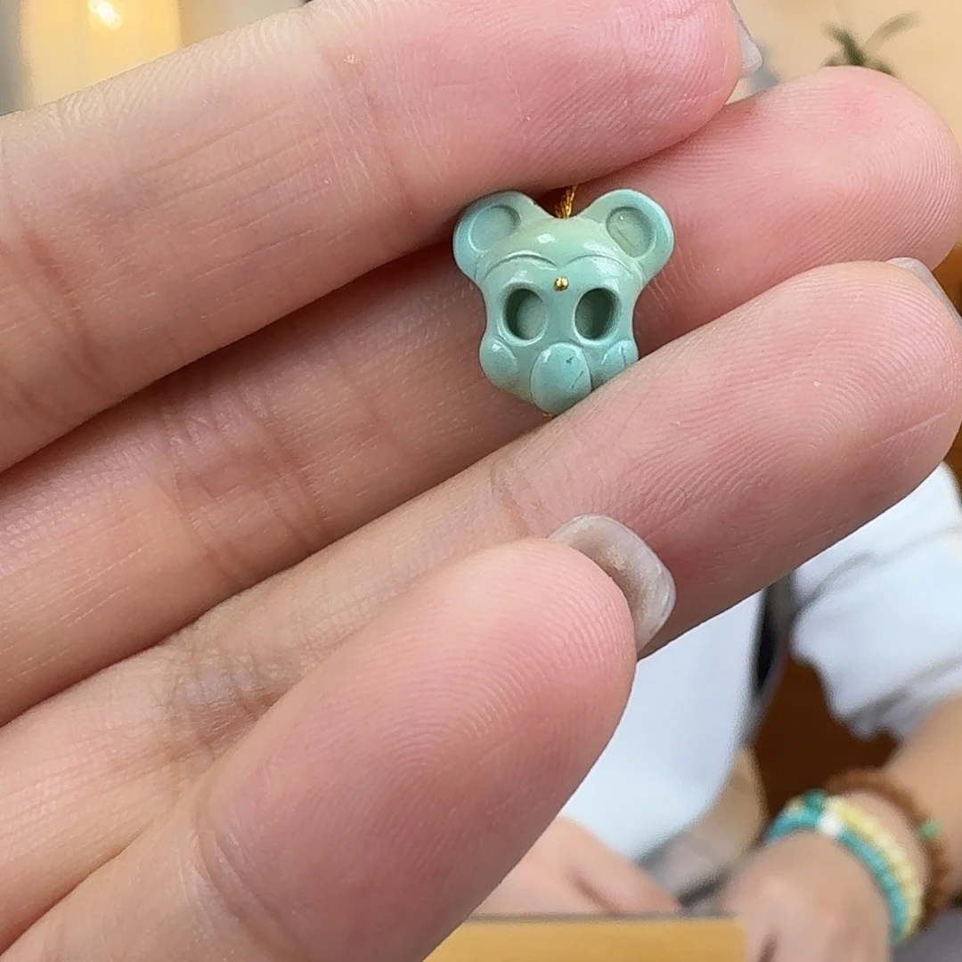 绿松石未镶嵌珠宝半成品