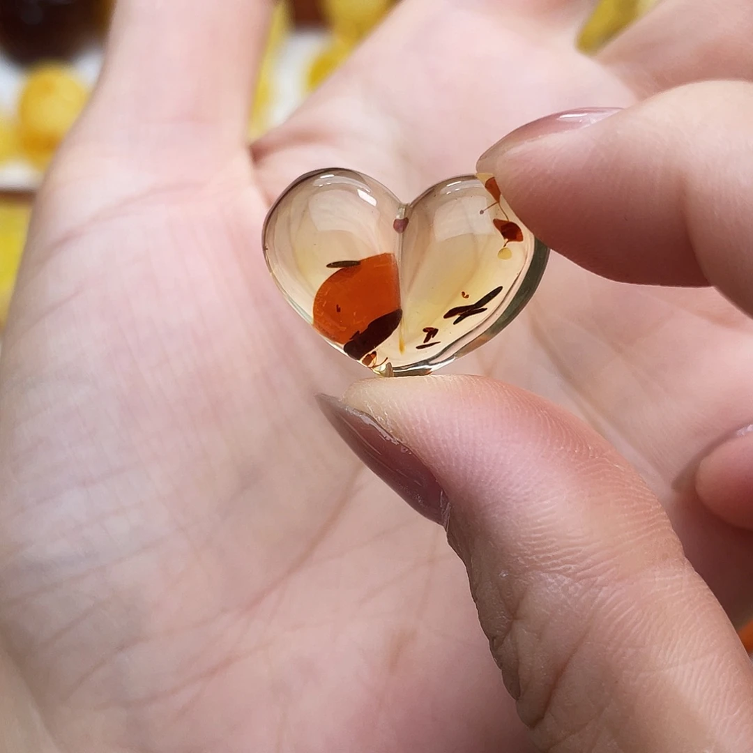 琥珀吊坠(不含链)未镶嵌