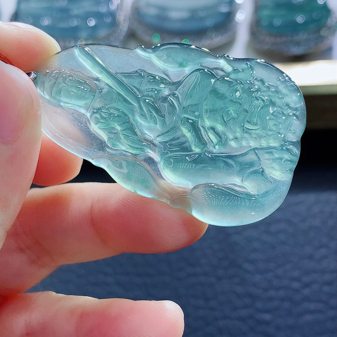 未镶嵌挂件翡翠翡翠