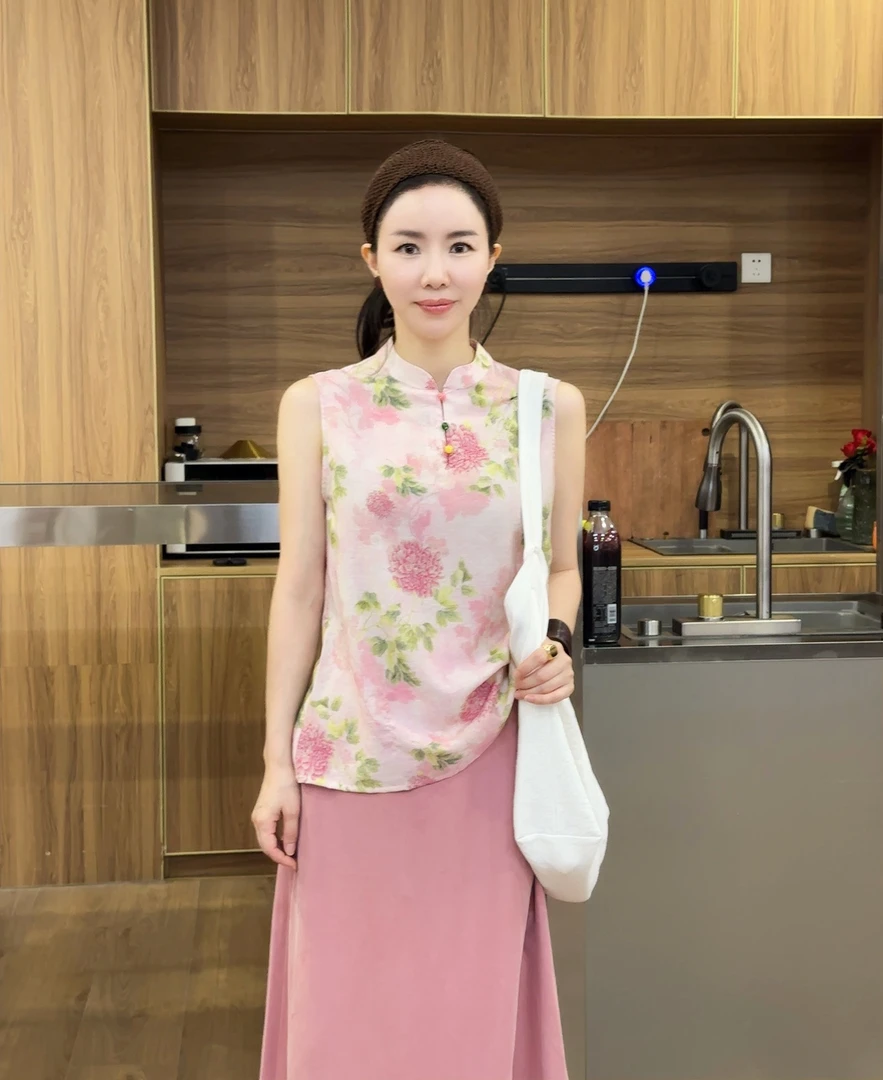 【NO退NO换】鑫燃KIKI 夏季新中式印花衬衣 0192 RS