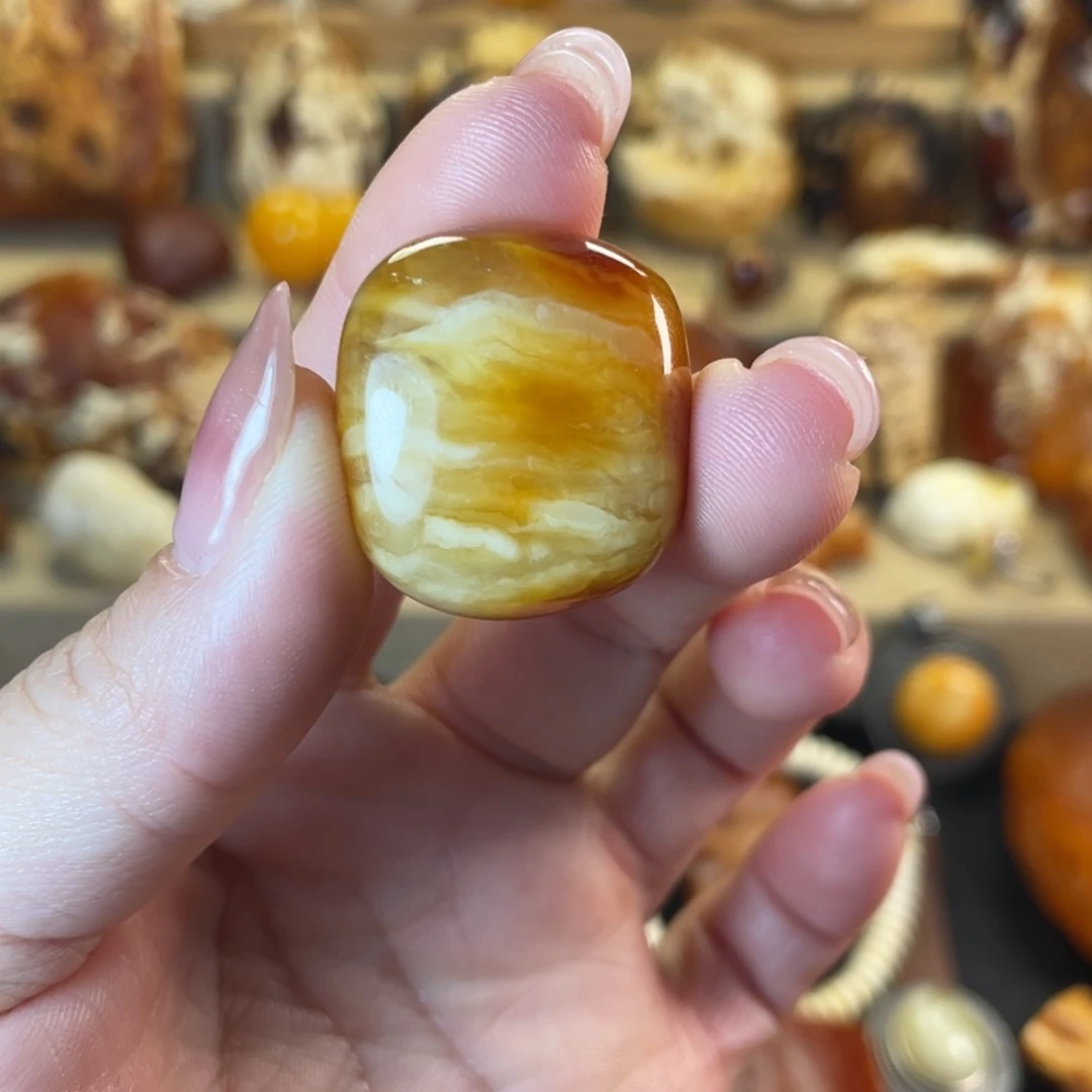 裸石琥珀未镶嵌天然蜜蜡