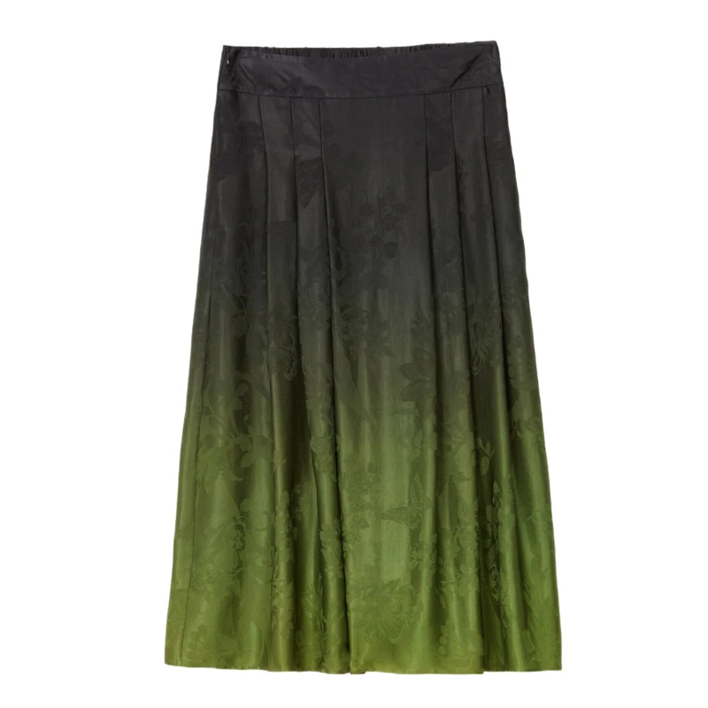 【古法香云纱】韦小宝春夏半裙渐变色国风女士2411143001/2