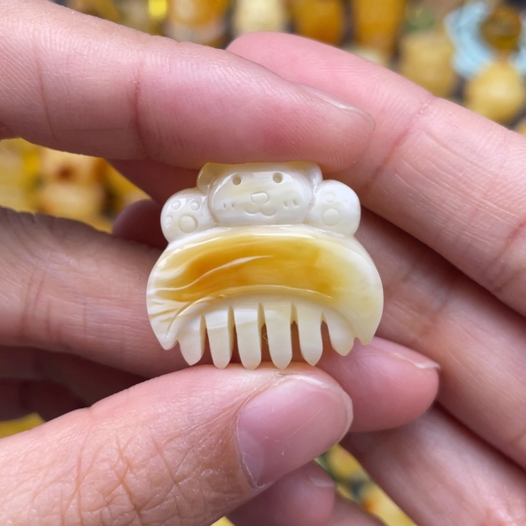 裸石琥珀未镶嵌蜜蜡