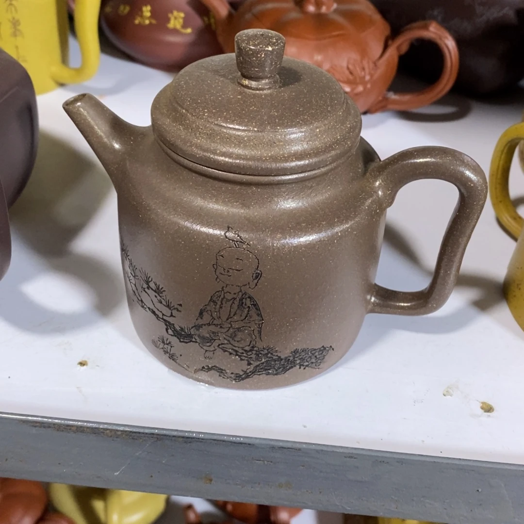 紫砂茶壶原矿手工288