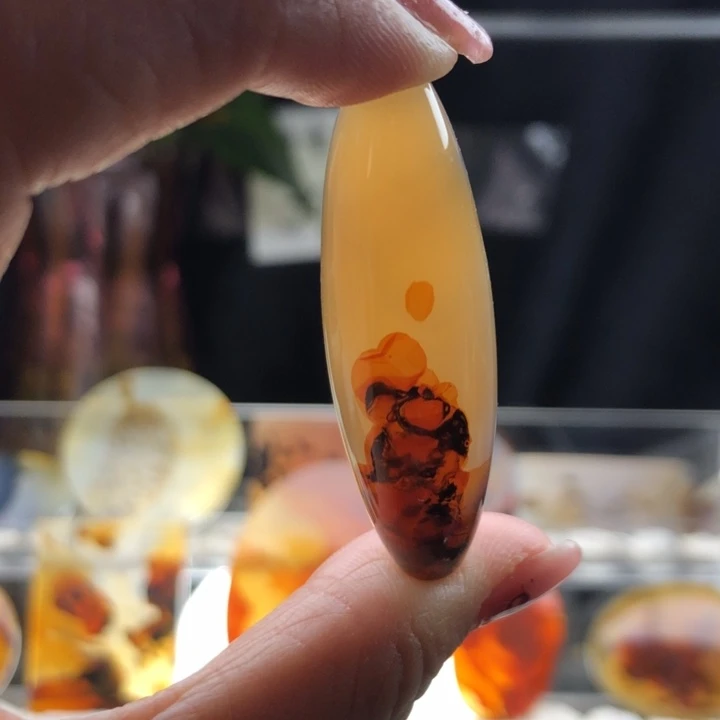 玛瑙/玉髓颈饰未镶嵌17