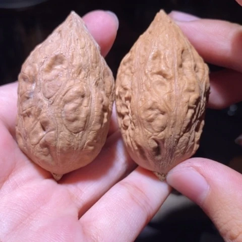 把件文玩核桃东北野生楸子小园 126