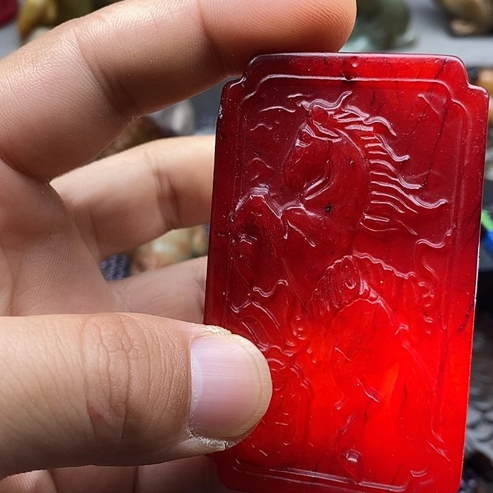 蛇纹石玉合金颈饰