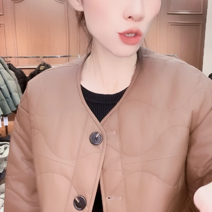 115……125斤皮羽绒服