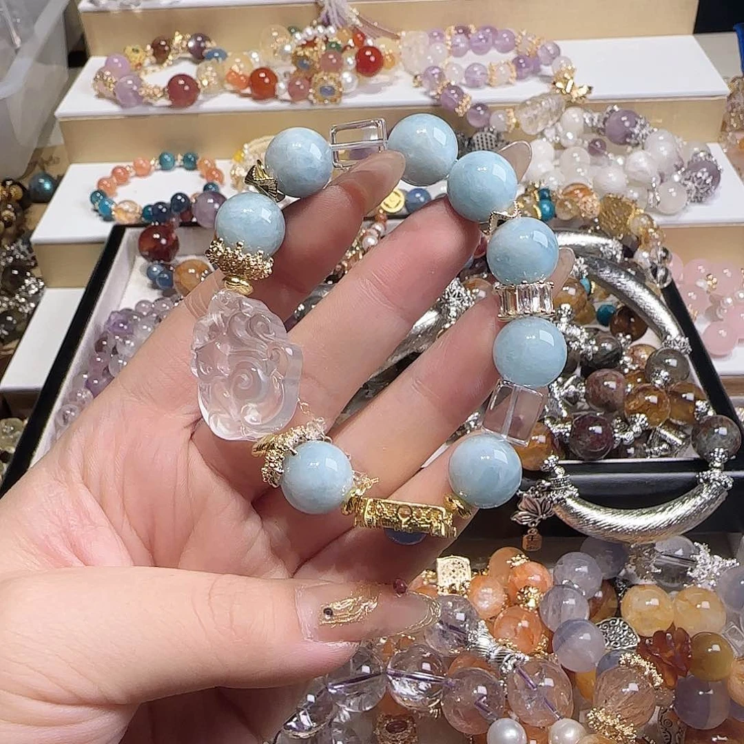 水晶手链未镶嵌八