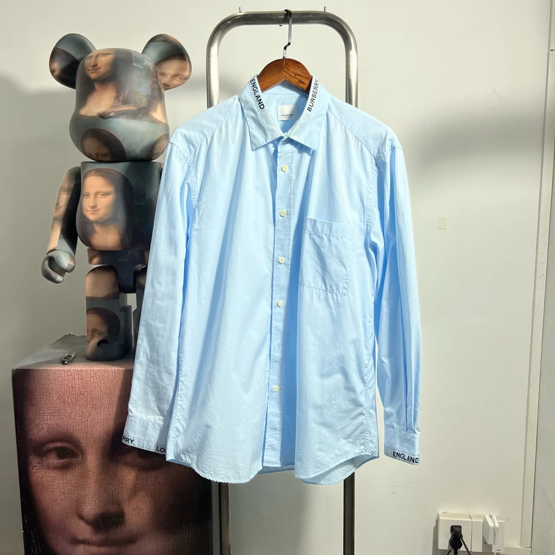 未使用 BURBERRY/博柏利 衬衫 R1305 尺码：L胸围58衣长82编码3