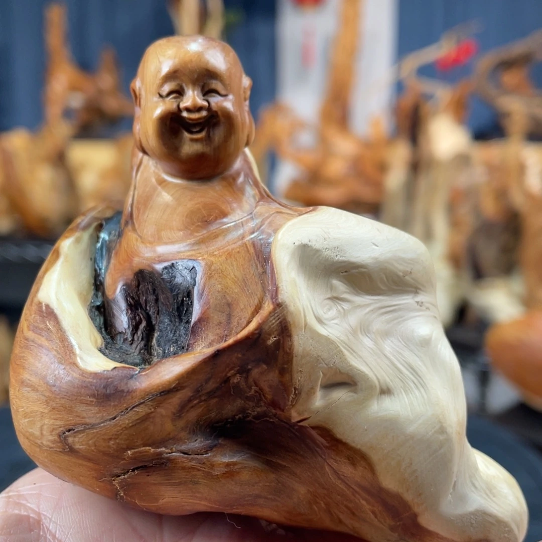 柏木（崖柏）手把件