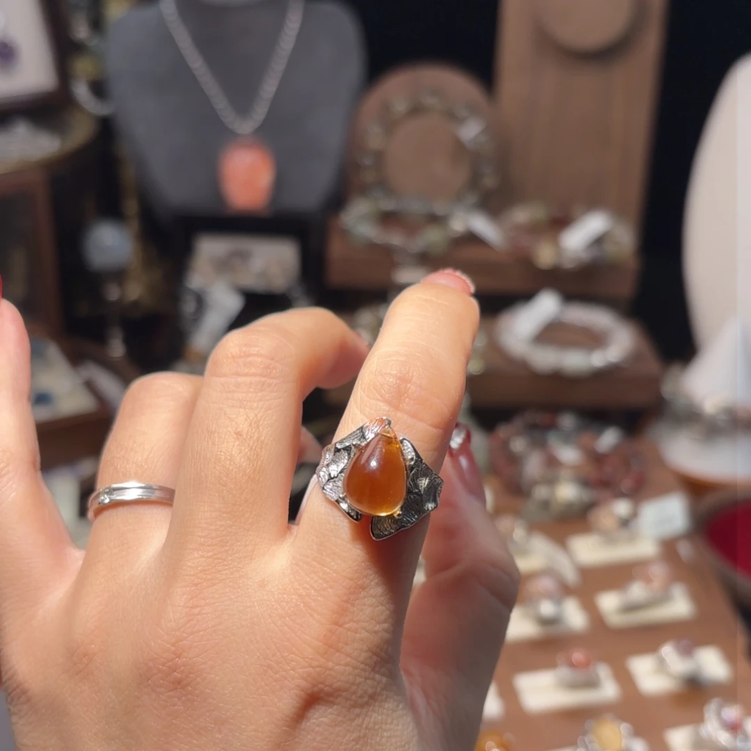 水晶手链未镶嵌黄水