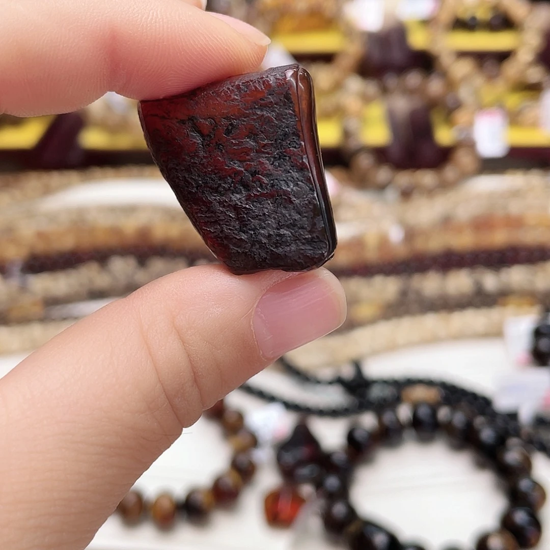 琥珀裸石未镶嵌G****乖大