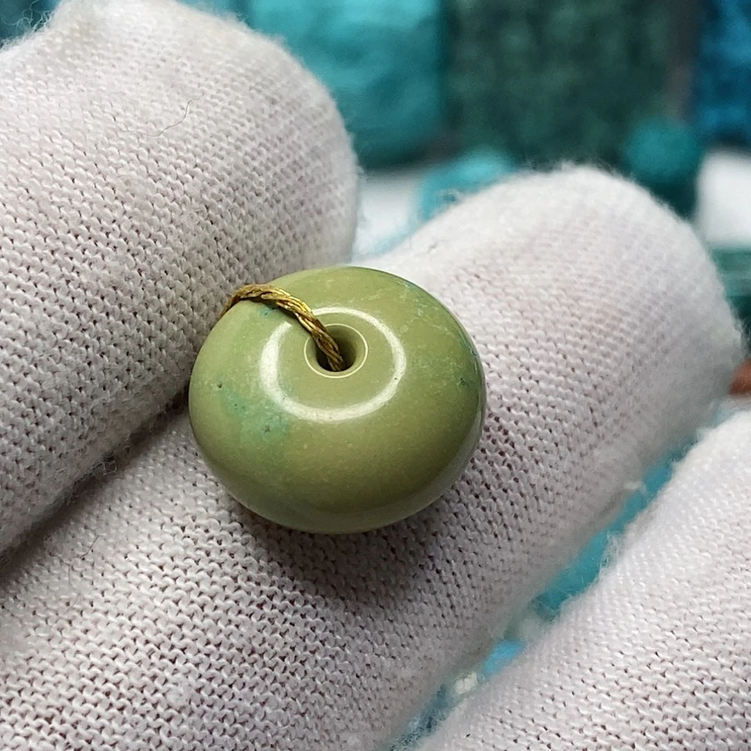 未镶嵌绿松石天然原矿 带武汉地大证书