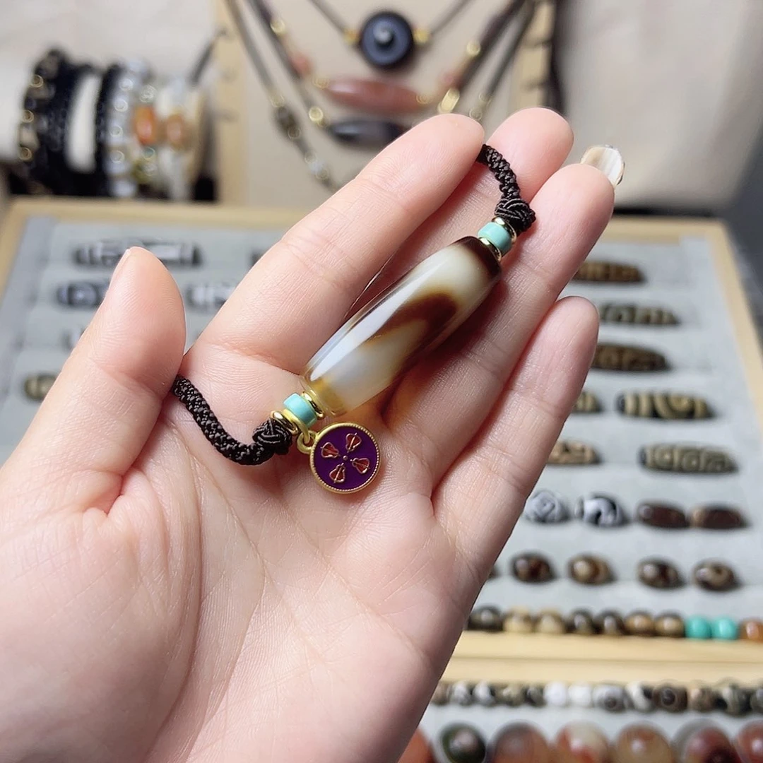 玛瑙/玉髓颈饰合金克*斯