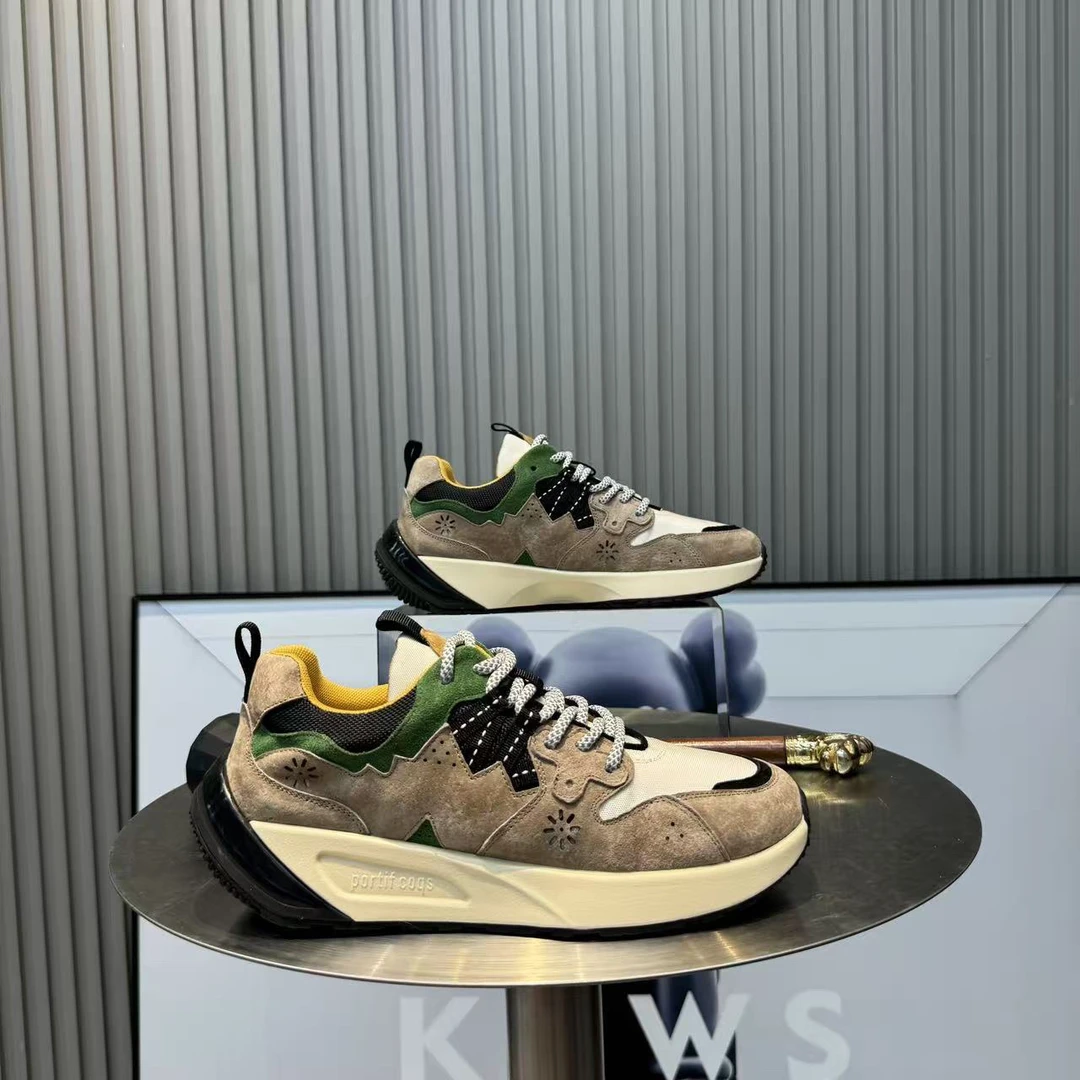 板鞋系带休闲老爹鞋时尚休闲鞋薄款阿甘鞋低帮秋季潮流