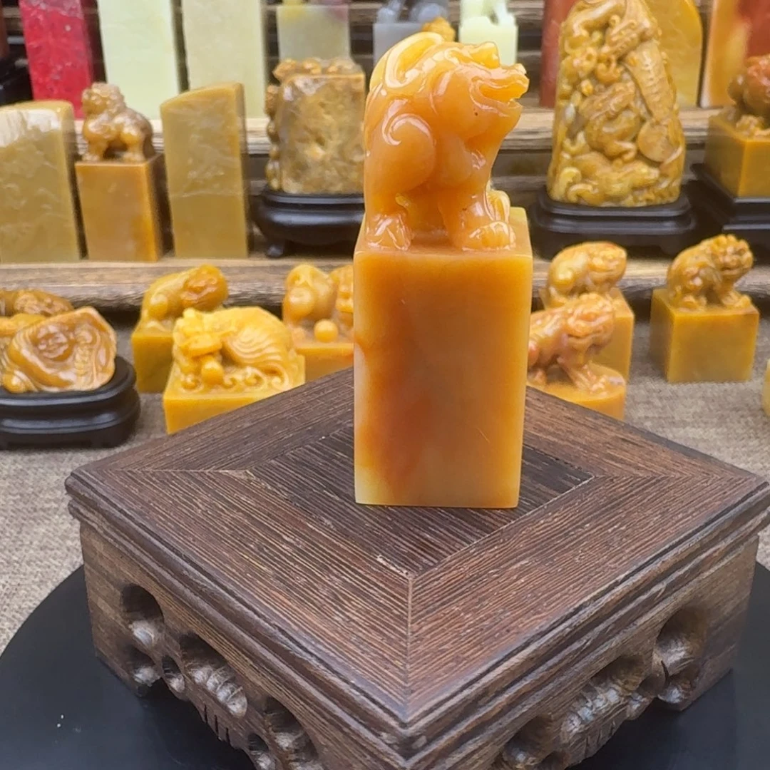 印石寿山石老挝田黄808