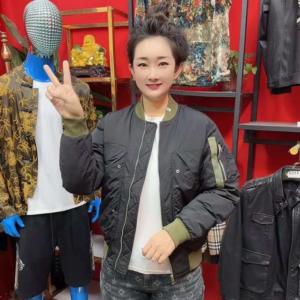 2025秋冬季新款潮流时尚加厚防寒服保暖外套WLL9212