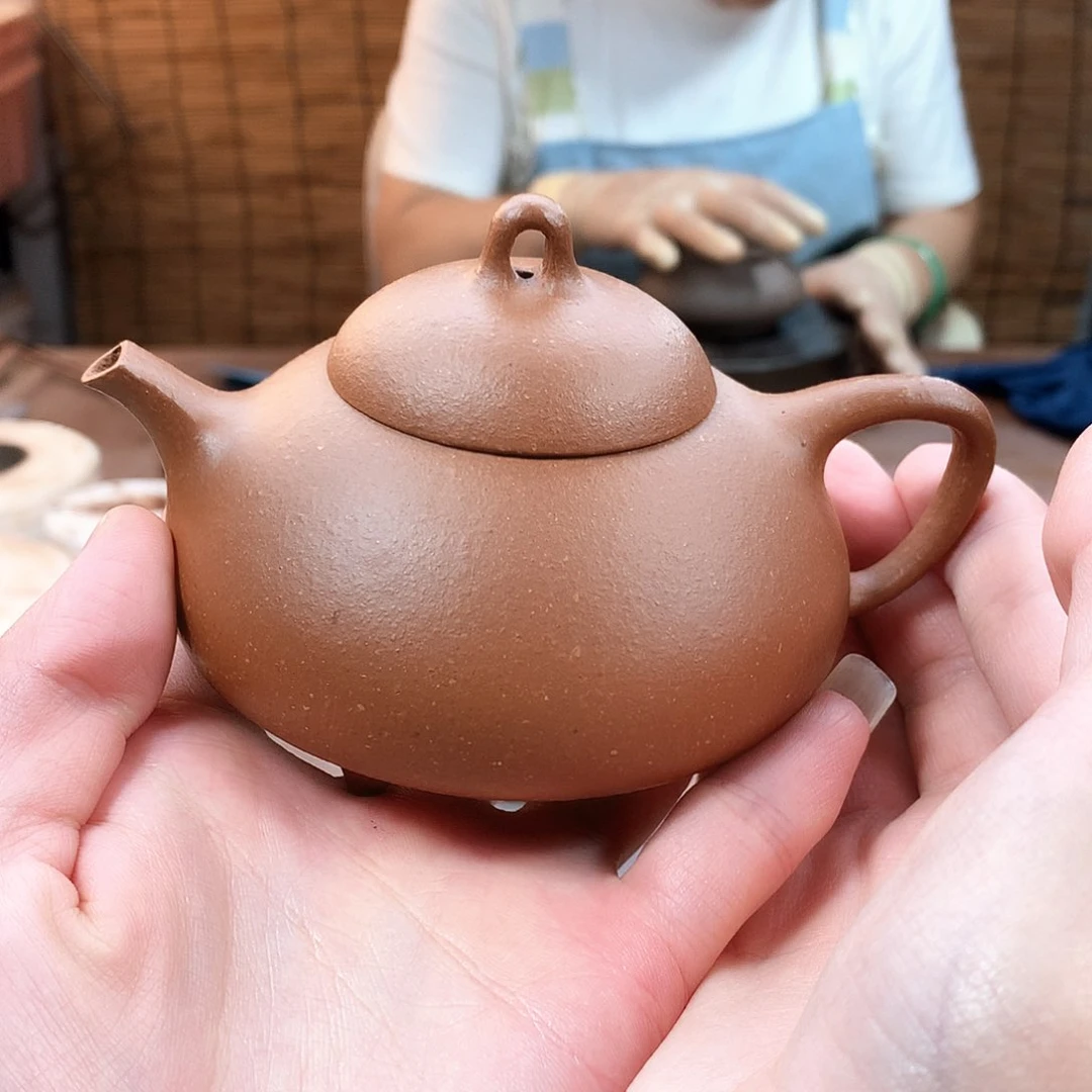 茶壶紫砂璞归 降坡泥 180cc 周宜君