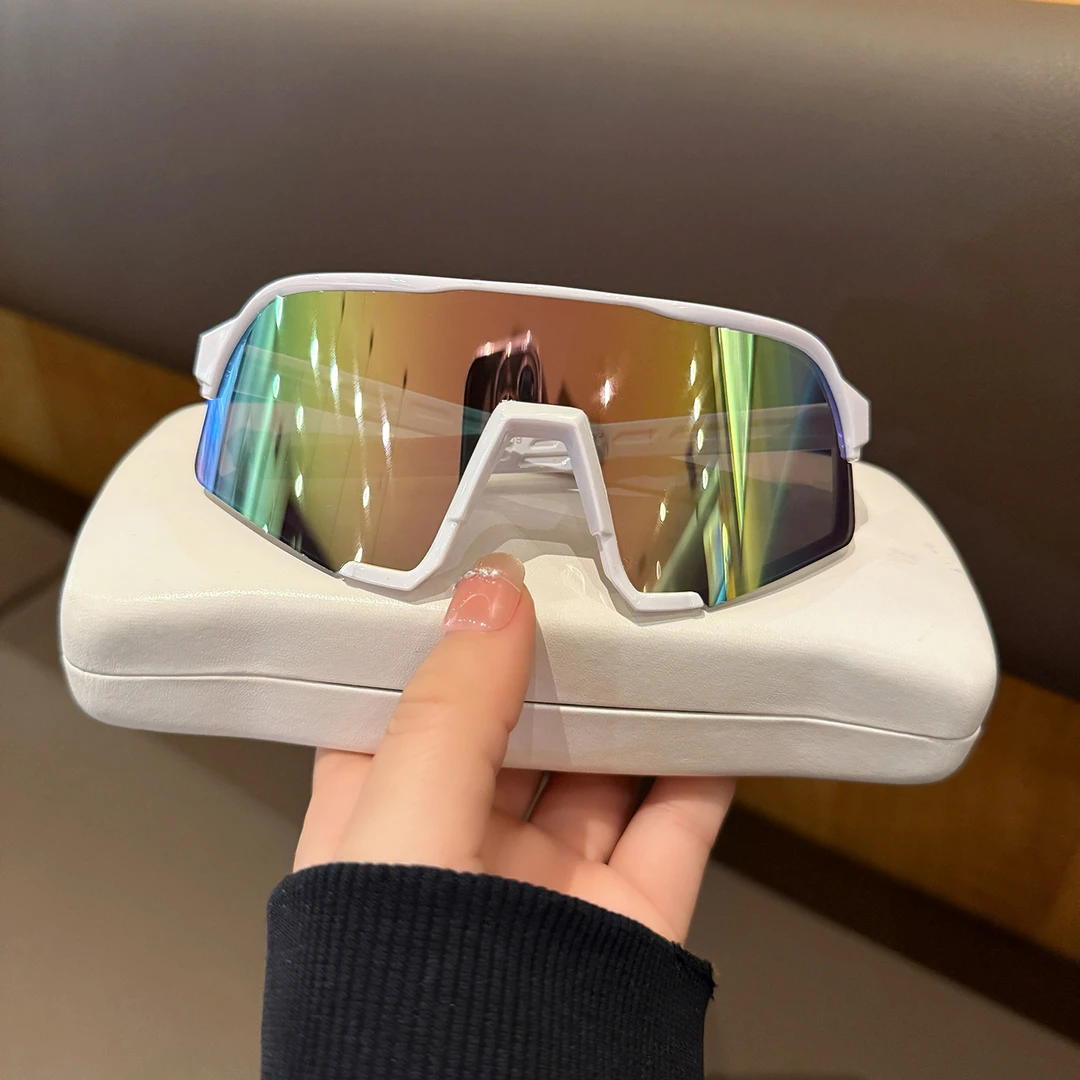 新款儿童款太阳镜男女骑行眼镜户外防风护目镜遮阳防紫外线登山镜