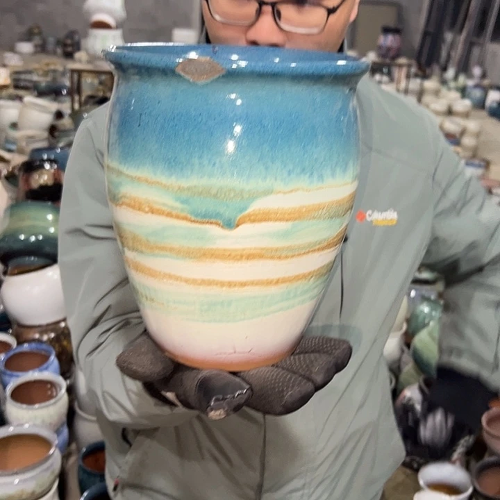 也可以吃盐酥鸡啦啦花盆