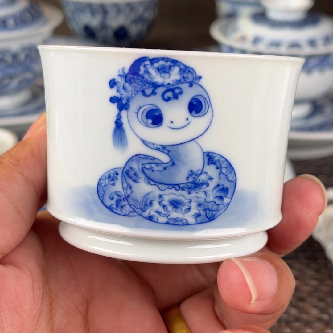 瓷片景德镇陶瓷杯子