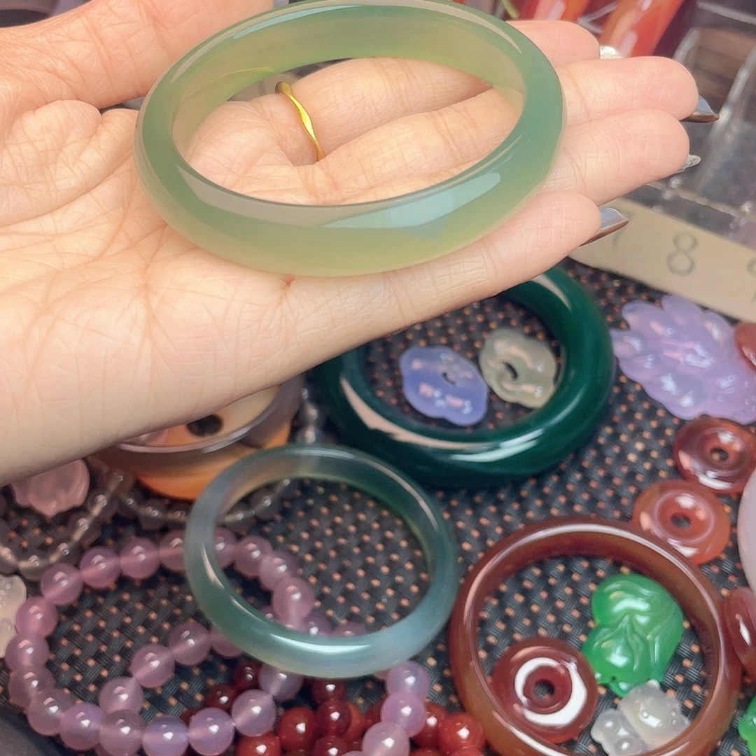 玛瑙/玉髓合金手镯