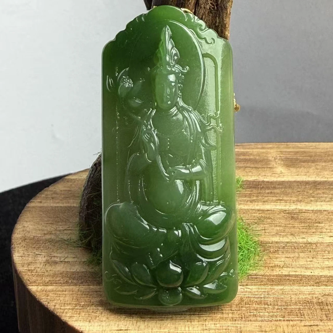 莲花观音挂件D025