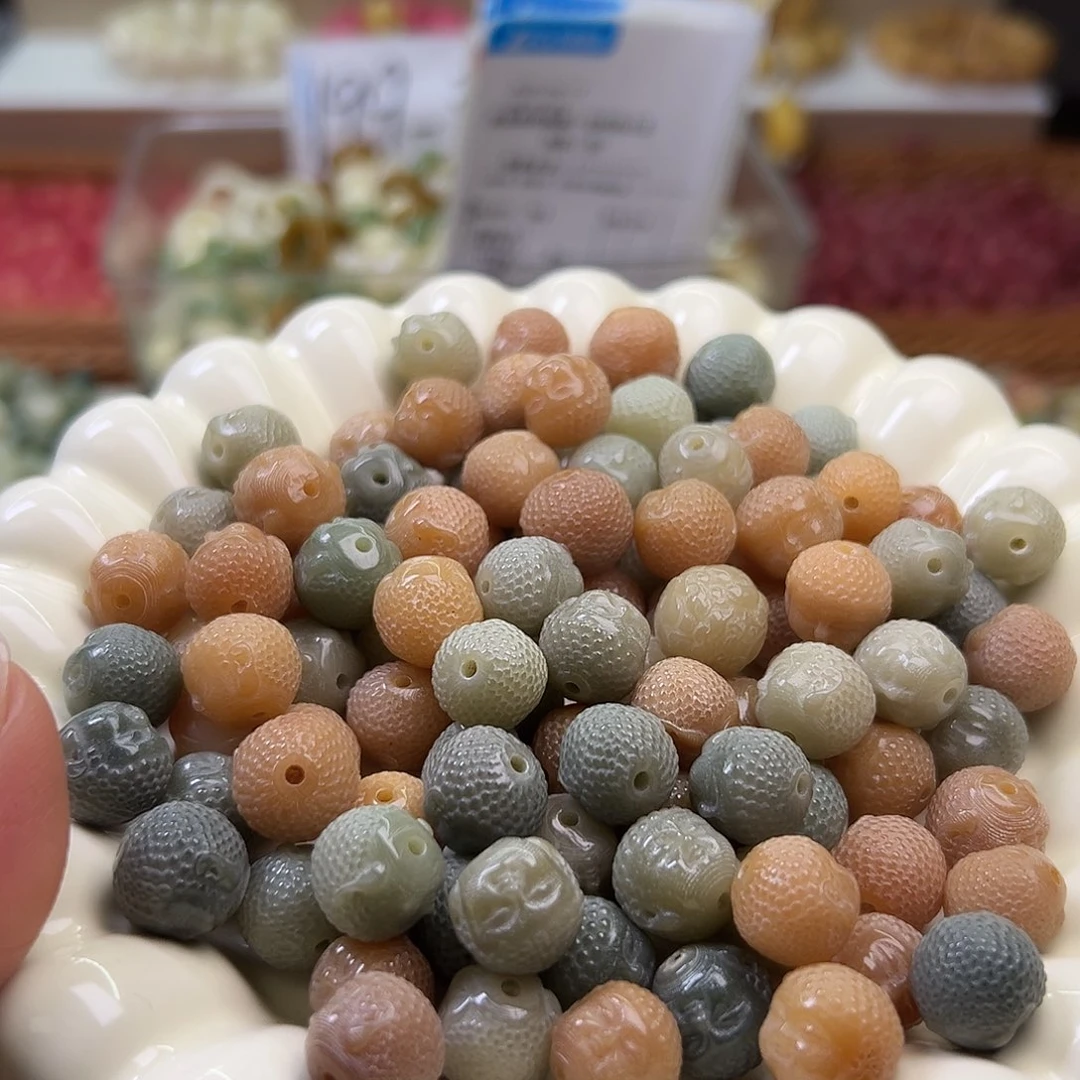 菩提根/象牙果手串微瑕12宝宝佛20颗