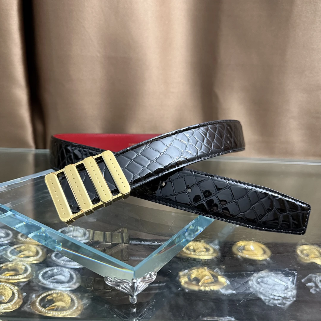 史蒂芬新款百搭男士皮带高档休闲老鹰头牛皮腰带青中老年时尚算盘