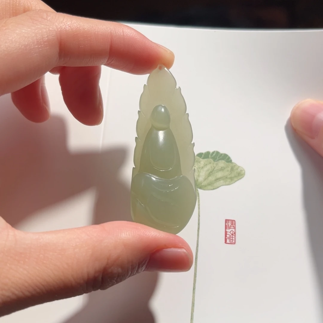 吊坠(不含链)未镶嵌和田玉无相佛260