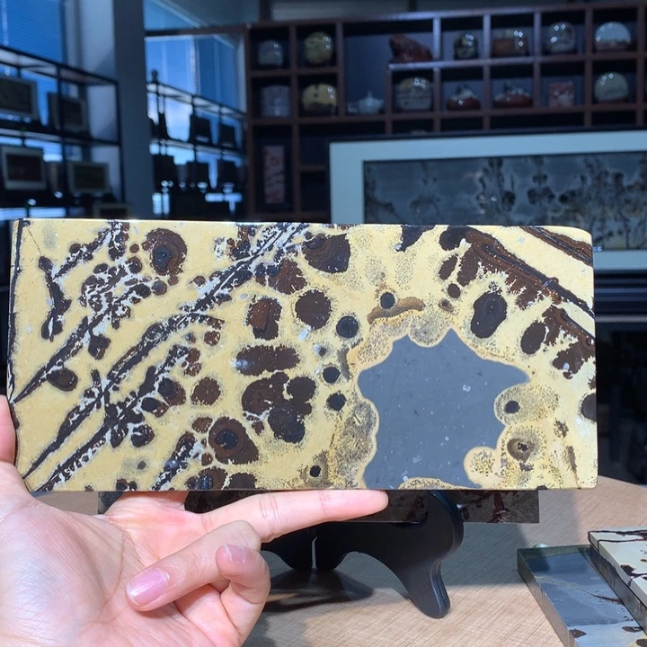 广西国画石摆件，观赏收藏