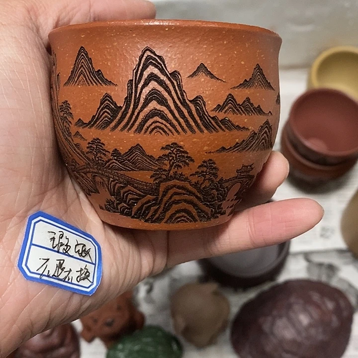 紫砂茶杯瑕疵不退不换