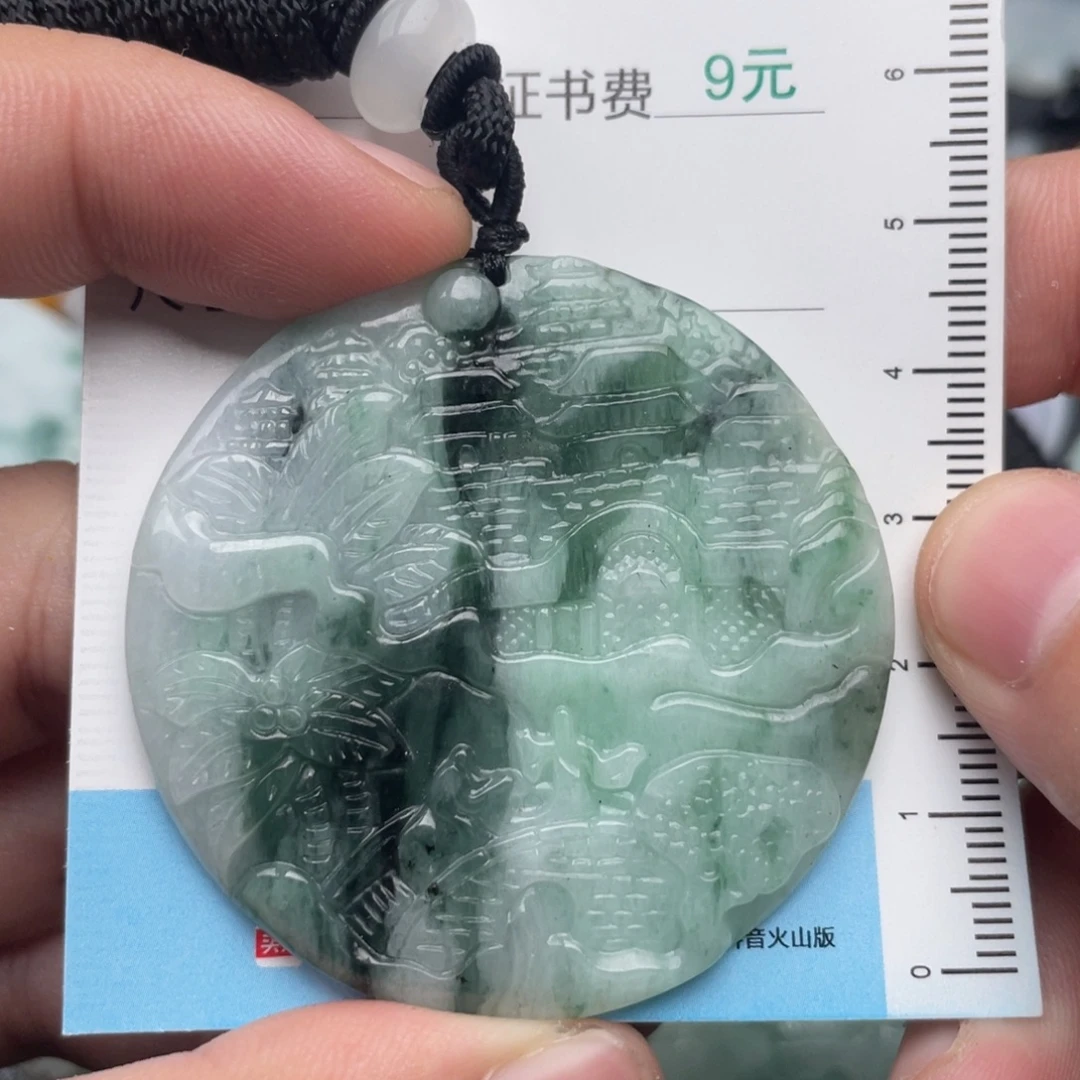 吊坠(不含链)未镶嵌翡翠