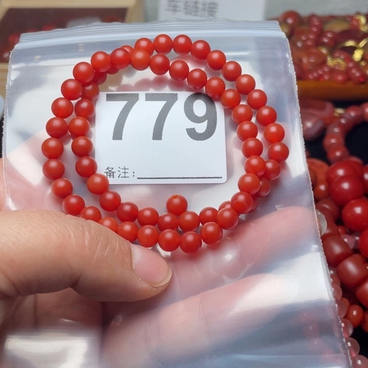 南红玛瑙手链未镶嵌迷*