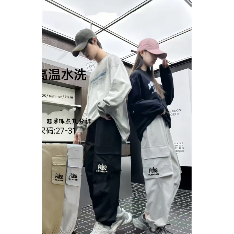 C210儿童新款夏季混款休闲工装裤不挑字母