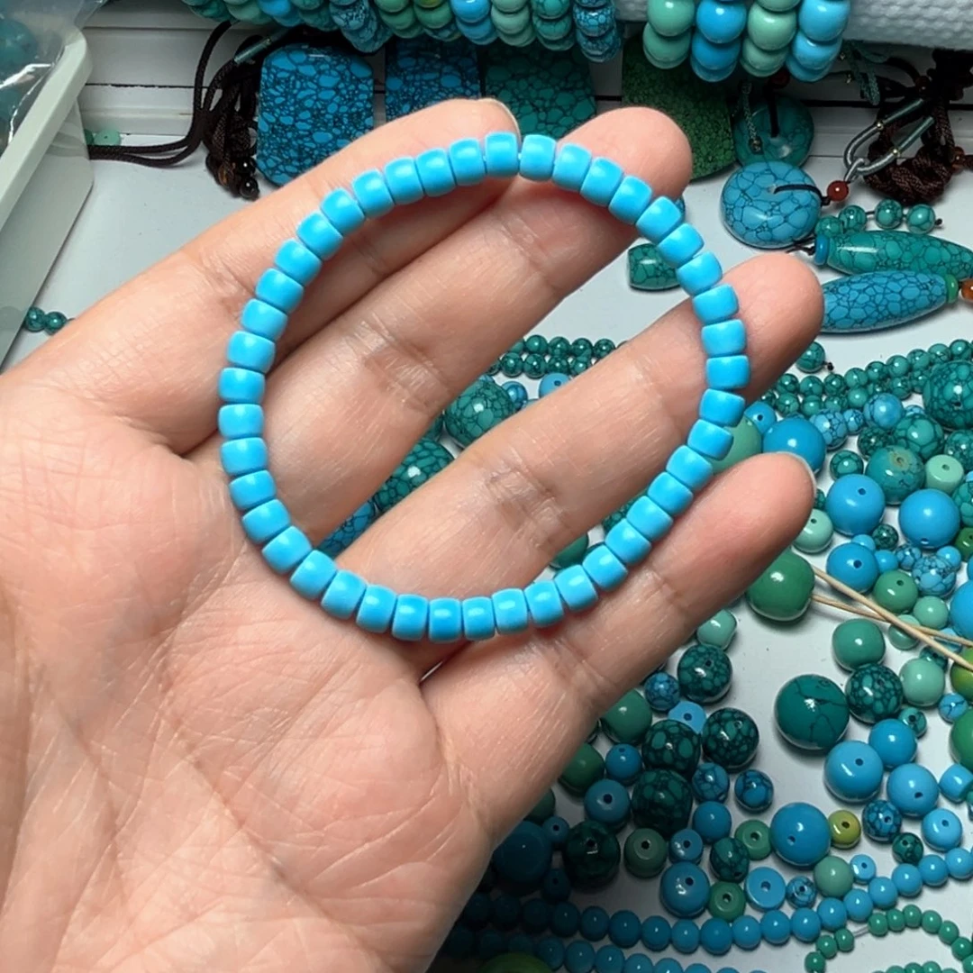 卡5+蓝直切手串手链