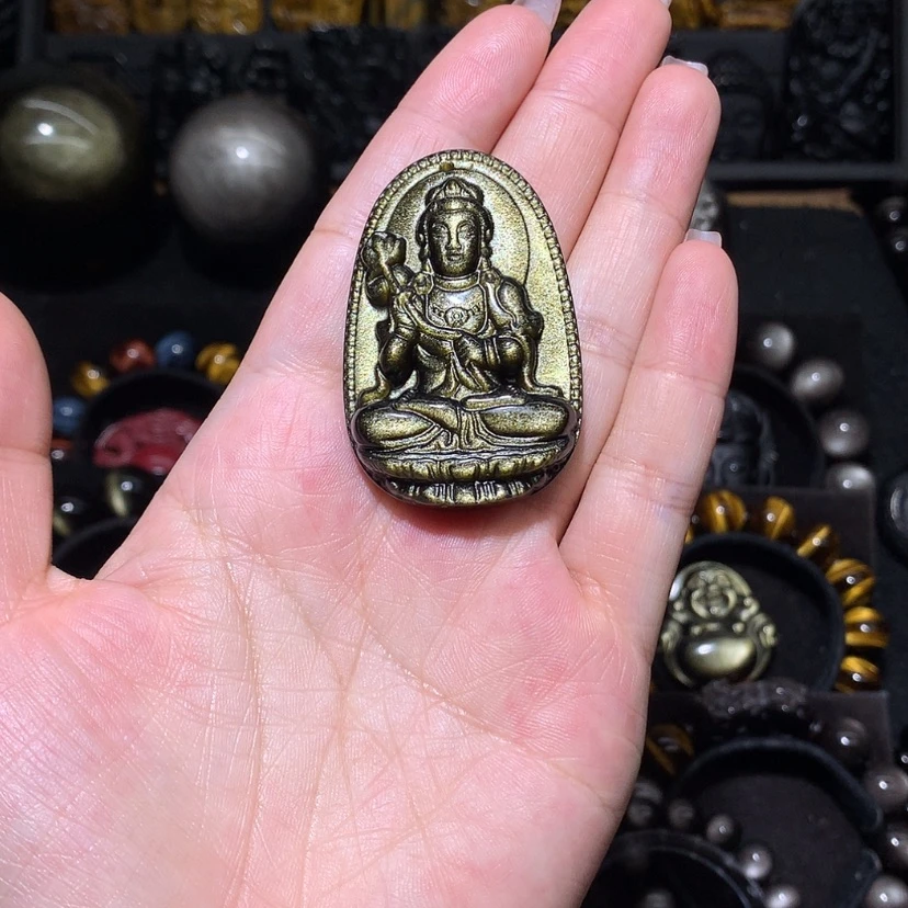 【闪购商品】黑曜岩珠宝奇石未镶嵌永**离