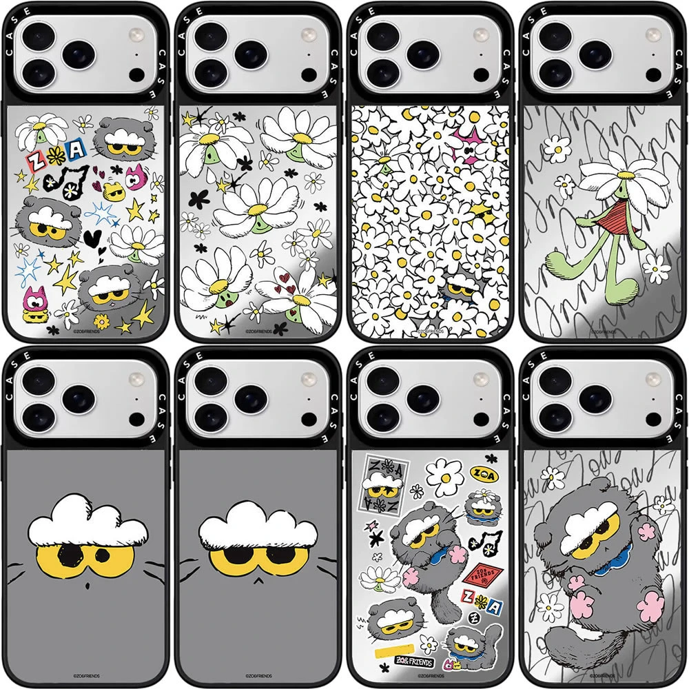 【镜面权志龙Zoa联名】CASE苹果17promax手机壳适用于16pm防摔15pro