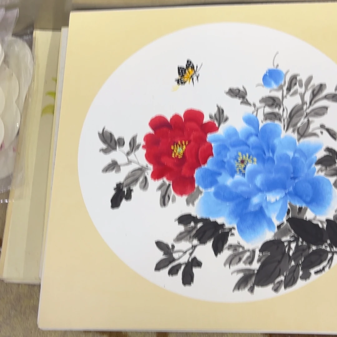 国画38-38卡纸作品艺